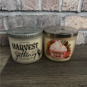 Bath & Body Works Fall Candle Duo